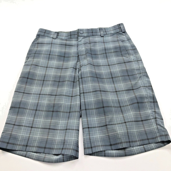 Nike Golf TOUR PERFORMANCE Dri-Fit 32 (Fit 32W) Flat Chino 11.5" Shorts Gray - Picture 1 of 7